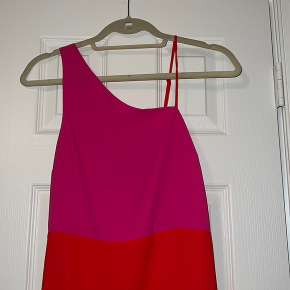 Sugar + Lips Pink and Red Dress - Picture 3 of 4